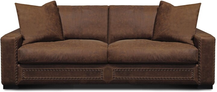 Top Grain Leather Sofa The World, Pimlico Top Grain Leather Sectional Sofa