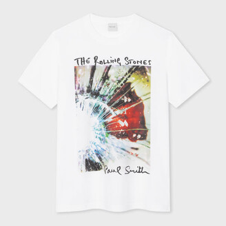 【Paul Smith】コラボTシャツ Hackney Diamonds ホワイト Paul Smith The Rolling Stones x White 'Hackney Diamonds' T