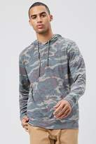 Thumbnail for your product : Forever 21 Hooded Camo Print Tee