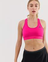 Thumbnail for your product : adidas Training Don't Rest Bra In Pink