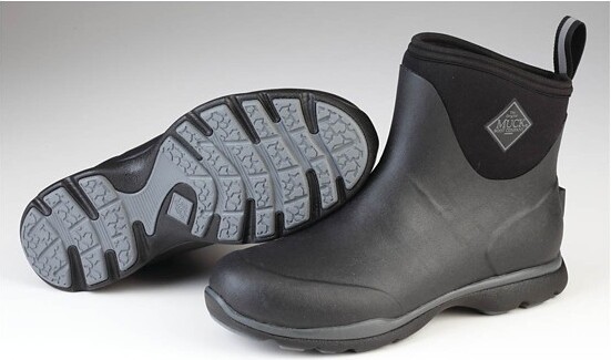 Men's Muck Arctic Excursion Ankle Waterproof Insulated Work Boots Outdoor 7 Black