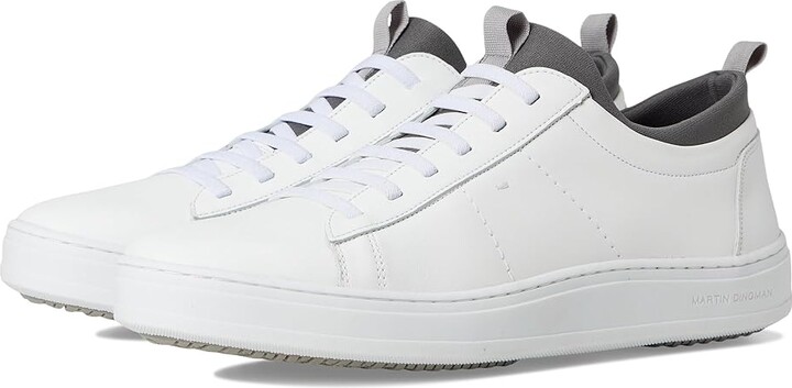 Martin Dingman Cameron Sneaker Men's Shoes White 1 : 13 M, Synthetic