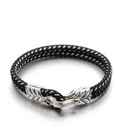 Thumbnail for your product : David Yurman 2-Row Braided Silver Bracelet