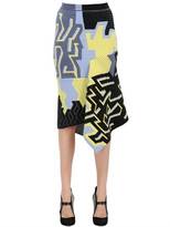 Thumbnail for your product : Peter Pilotto Wool Blend Ottoman Jacquard Skirt
