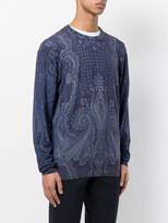 Thumbnail for your product : Etro mixed paisley print sweater