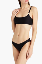 Thumbnail for your product : Calvin Klein Stretch-piquè bikini top