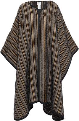 Forte Forte Striped Boucle-tweed Cape