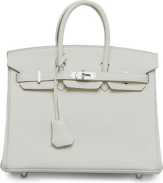 Hermes Kelly Handbag Gris Perle Ostrich with Gold Hardware 25 - ShopStyle  Satchels & Top Handle Bags