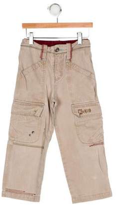 Kenzo Kids Boys' Cargo Pants tan Kids Boys' Cargo Pants