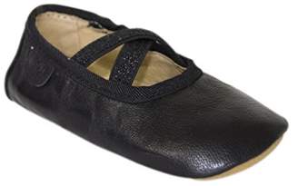 Möve by Melton Baby Girls' Prewalker Ballerina w. Elastic Lauflernschuh Mädchen Walking Shoes Ballerinas Black Size: 7