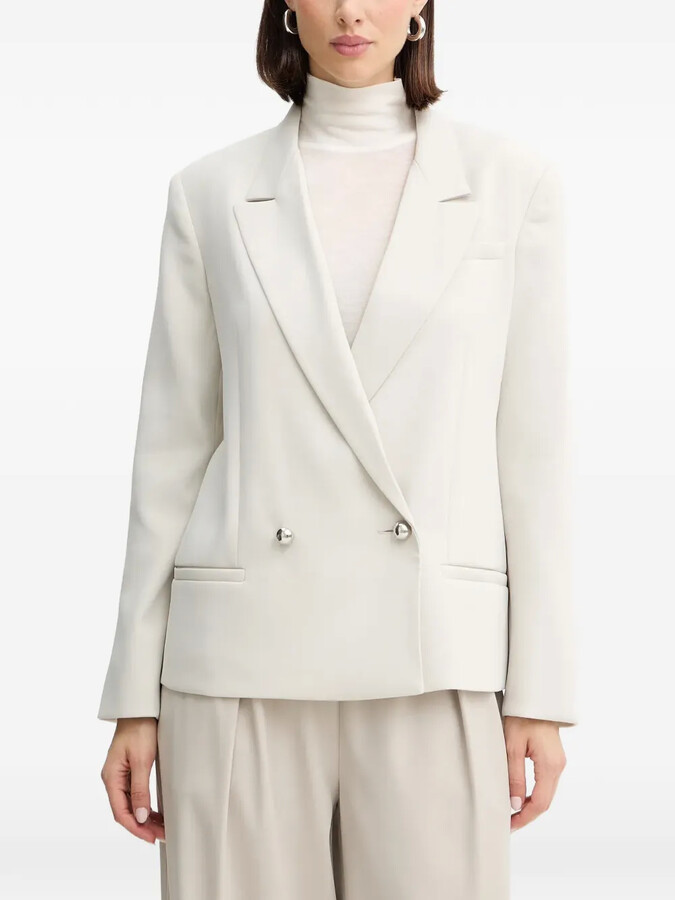 Armani Exchange Double-Breasted Blazer