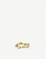 Thumbnail for your product : De Beers Adonis Rose yellow-gold and diamond ring