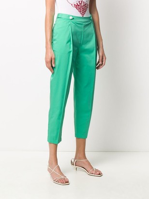Love Moschino Tapered Cropped Trousers