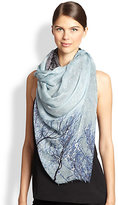Thumbnail for your product : Yigal Azrouel Landscape Modal & Cashmere Scarf