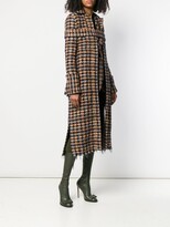 Thumbnail for your product : Victoria Beckham Long Tweed Coat