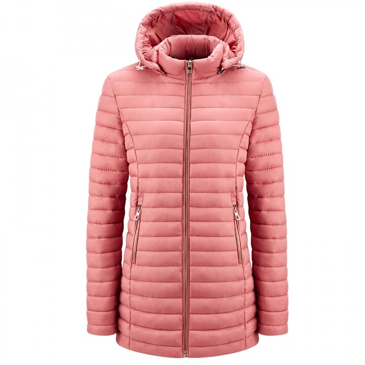 Pianpian Womens Waterproof Parka Jacket Trendy Coat Women Winter Jacket Cotton Padded Warm Maxi