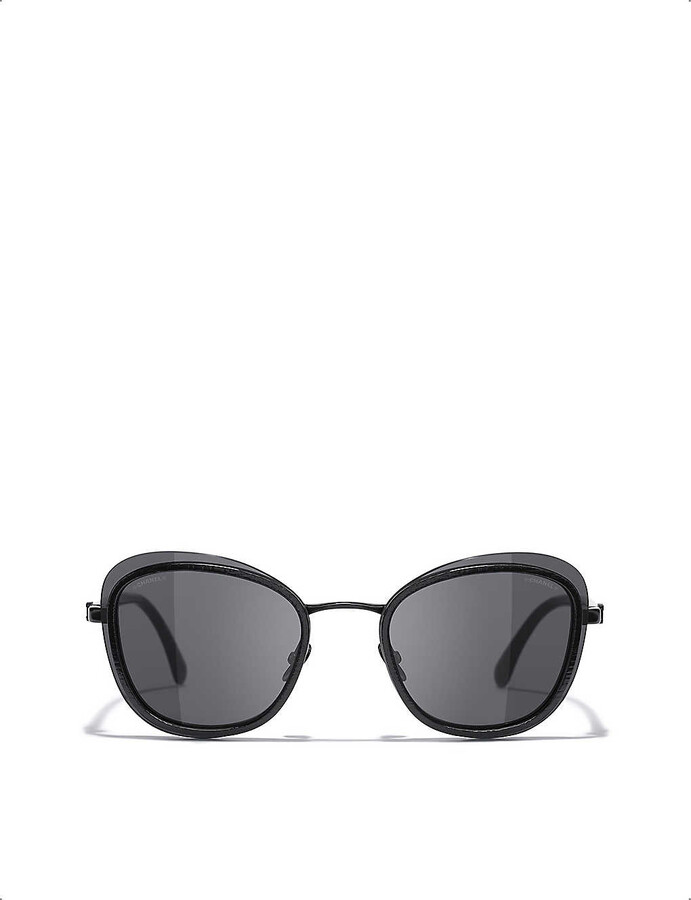 Chanel Eyewear Butterfly Frame Glasses - ShopStyle Eyeglasses