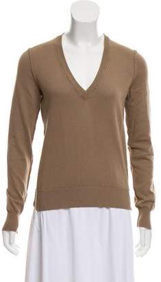 Dolce & Gabbana V-Neck Long Sleeve Sweater