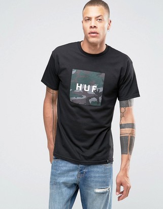 HUF T-Shirt With Camo Box Logo
