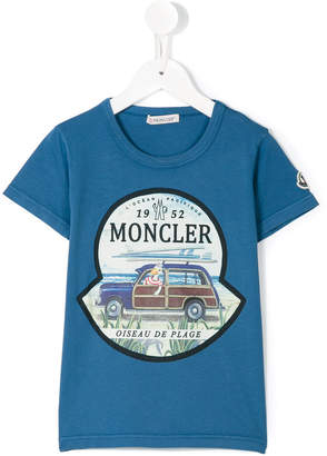 Moncler Kids logo print T-shirt