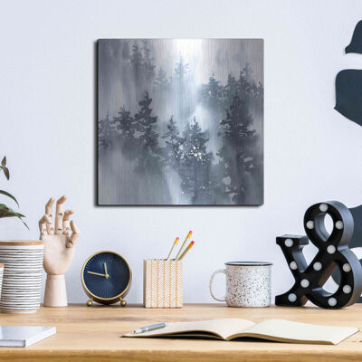 Millwood Pines Misty Forest I by Katrina Pete - Unframed Painting