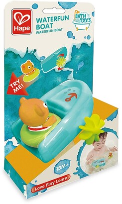 Hape Toys Tubing Pull-Back Boat Toy