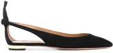 Thumbnail for your product : Aquazzura bow detail ballerina shoes