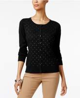 Thumbnail for your product : Karen Scott Studded Cardigan, Created for Macy's