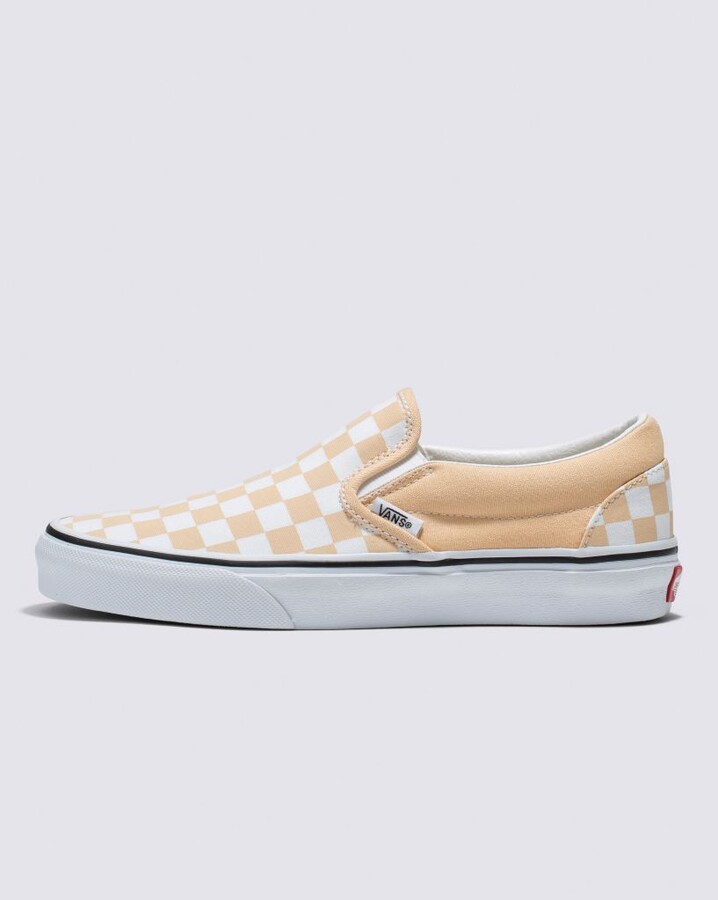 Vans Checkerboard Classic Slip-On Shoe - Women's - ShopStyle Flats