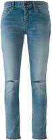 Thumbnail for your product : Saint Laurent distressed skinny fit jeans