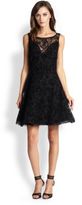 Thumbnail for your product : Alice + Olivia Natalia Scalloped Lace Fit-&-Flare Dress