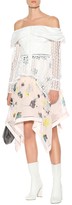 Thumbnail for your product : Self-Portrait Floral chiffon skirt