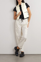Thumbnail for your product : MONCLER GRENOBLE Quilted Two-tone Shell Down Vest - White