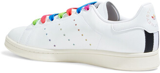 adidas by Stella McCartney Stan Smith Perforated Leather Sneakers