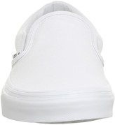 Thumbnail for your product : Vans Classic Slip On Trainers White Mono Mono