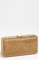 Thumbnail for your product : Sondra Roberts Crystal Mesh Box Clutch
