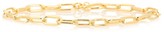Thumbnail for your product : Sophie Buhai Rectangular Small 18kt gold-plated chain bracelet