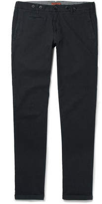 Barena Rampin Stretch-Cotton Trousers - Men - Navy