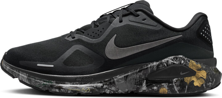 Nike Men's Structure 26 Realtree® Road Running Shoes in Black | IF4487-001