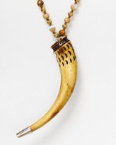 Thumbnail for your product : Chan Luu Horn Pendant Necklace, 30