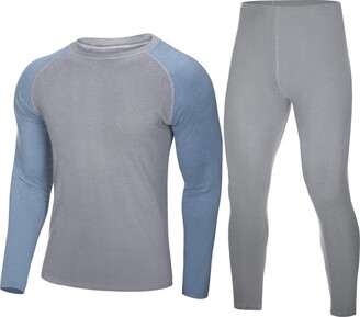 Roadbox Thermals Underwear Sets for Men - Base Layer Tops & Pants