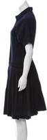 Thumbnail for your product : Prada Collared Midi Dress