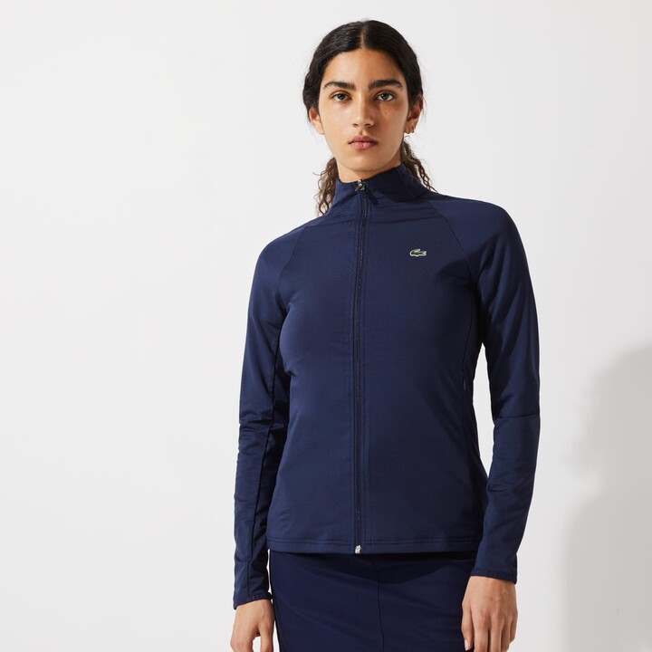 Lacoste Women's SPORT Breathable Ergonomic Zip Golf Jacket ShopStyle
