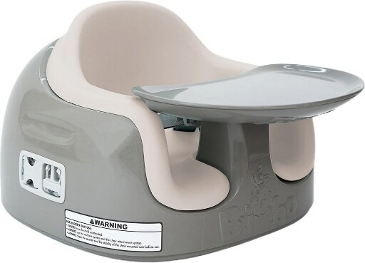 Bumbo BumboToddler3-in-1BoosterHighChairandTray,Breige/WhiteSand,2Pack