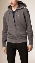 Thumbnail for your product : Burberry Double-dyed Cotton Hooded Top