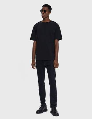 Lemaire S/S Light Tee Shirt in Black