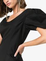 Thumbnail for your product : KHAITE Allison puff-sleeve midi dress