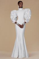 Thumbnail for your product : Andrew Gn Applique Sleeve Gown