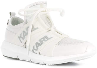 Karl Lagerfeld Paris logo strap sneakers