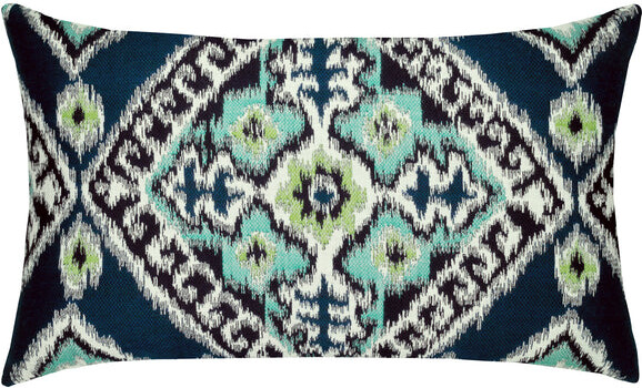 Elaine Smith Ikat Diamond Outdoor Pillow